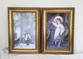 Two Printed Reproduction Artworks