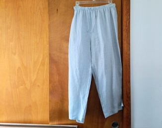 Eileen Fisher Irish Linen Cropped Pants