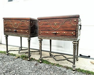 Pair Of Matching End Tables/ Nightstands / Bedside Tablesside Tables