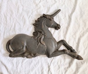 Spectacular Victorian Wrought Iron Unicorn Sculpture - Rare Find