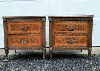 Stunning Pair Of Vintage Nightstands / Bedside Tables/end Tables