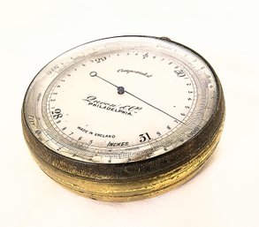 1890s Pocket Barometer
