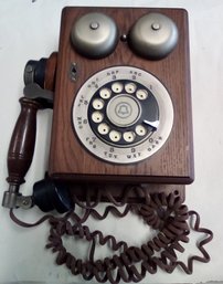 Western Electric Antique Wall Phone Reproduction, Serial #521072    PD/D5