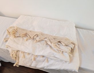 Newer Linen And Cotton Duvet Cover - King Size