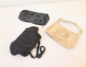 Lot Of Vintage Beaded And Sequined Evening Purses