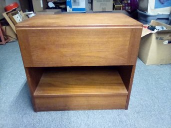 Made In Denmark Nightstand  With One Drawer - Teak Wood      LP/CVBK A