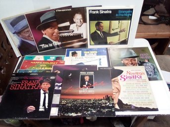 Wow - 15 Frank Sinatra 33 RPM LP Records To Immerse Yourself With Ole Blue Eyes Tunes  LP/CVBK-B