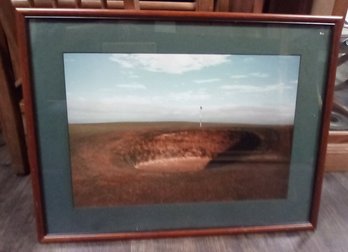 Beautiful Photo St. Andrews Old Golf Course Hole #11-  In A Wooden Frame      CT/WA-C