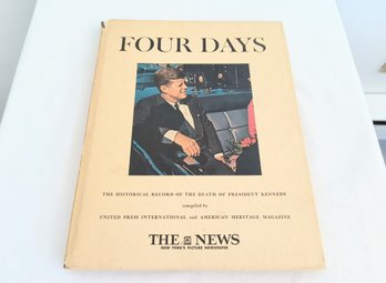 Rare Find! John F Kennedy Book With Photos - 4 Days
