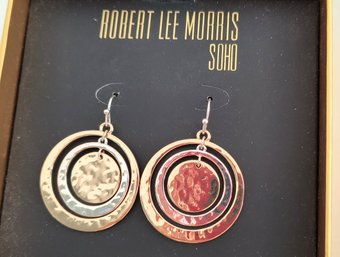 Robert Lee Morris Earrings In Original Box