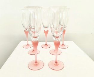 Set Of Mikasa Cordial Or Dessert Wine Glasses - See Matching Set Of Wine Glasses In This Sale