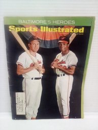 Vintage October 10, 1966 Issue Of Sports Illustrated Brooks & Frank Robinson AB /D3
