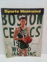 Sports Illustrated May 9, 1966 'Boston Celtics: John Mavlicek' Incl Cassius Clay  --/D3