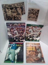 Joe Willie Namath Memorabilia:Magazines, Autographed Newspaper Clippings, Book2B LP/D3