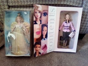 Angelic Inspiration Barbie F250521 Mattel 24984 & Avon Special Ed. Barbie Mattel 22202  BR2