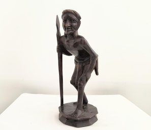 Hand Carved Figure 'old Man'