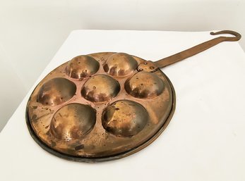 Antique Biscuit (?) Copper Pan