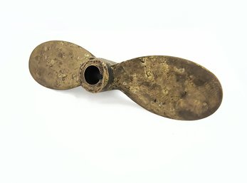 Small Vintage/antique Solid Brass Propeller