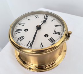 Rare Vintage Schatz Ships Bell Clock