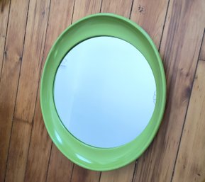 Retro Style Oval Mirror
