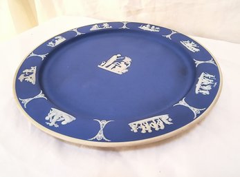 Wedgwood Made In England Deep Blue Plate