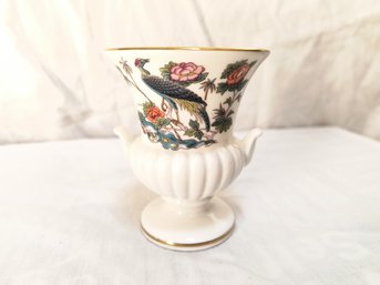 Small Wedgwood Hand-painted Bone China Made In England Urn/ Vase