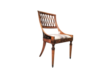 Gorgeous Vintage / Antique Chair With Marketry Inlays