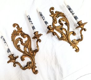 Stunning Pair Of Wall Sconces