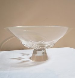 Beautiful Signed Glass Bowl