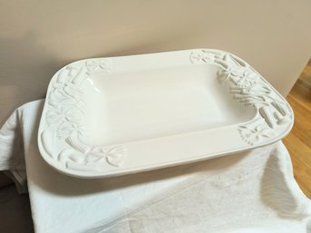 Large Italian Platter / Serving Plate/ Dish With Pasta Shaped Design