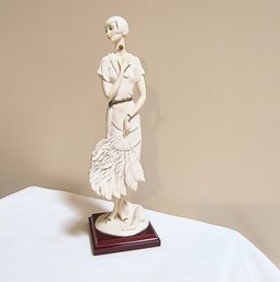 Porcelain Figure Made In Italy, Signed