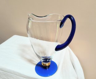 Large Glass Pitcher / Carafe