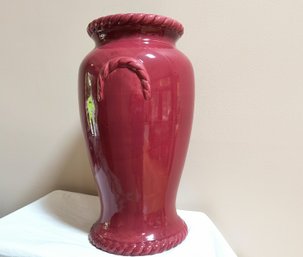 Oversized Vase/umbrella Stand Made In Portugal