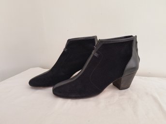 Leather And Suede Low Boots By Aquatalia