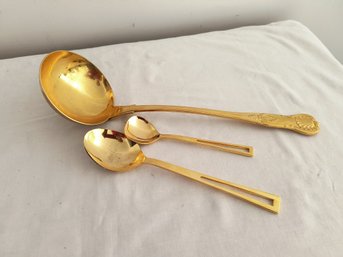 Gold-toned Serving Pieces