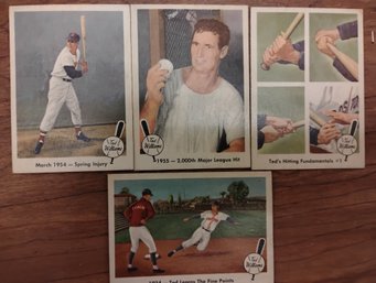 1959 Ted Williams Fleer Baseball Cards