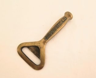 Narragansett Ale Brass Bottle Opener