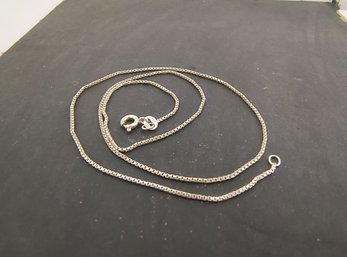 Sterling Silver Chain Marked Italy 925