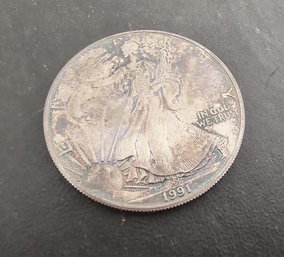 Silver Dollar 1991