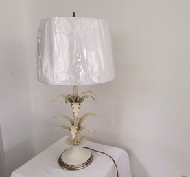 Vintage Tole Palm Beach Regency Table Lamp