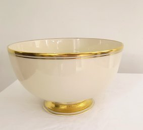 Lenox Bowl With Gold Rim