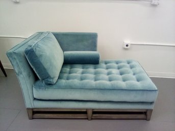 Velvet Settee Is Reupholstered & Comfortably Firm Cushions ***Separate Pick-Up Location, Sat., 8/10