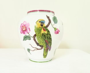 Lynn Chase Designs Ceramic Vase In Chinoiserie Style