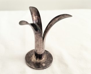 Mid-century Scandinavian Candlestick Holder, Poss Sterling