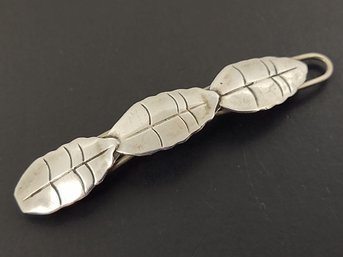 VINTAGE MEXICAN STERLING SILVER BARRETTE