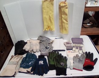 Work Gloves Lot - Larger Size - Includes 2 Pair MaxiCut, Sleeves, Arm Socks & Some Singles LP/B1 Box