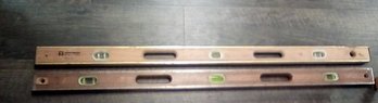 Johnson Level & Tool  & Smith Level & Tool Wood & Metal 4 Ft Levels        LP/CV2