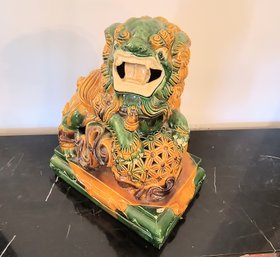 Glazed Ceramic Foo Dog