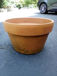 Heavy Terra Cotta Pot For Your Favorite Plant                  Under Deck