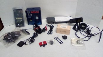 Treasure Lot Bosch Laser Measure, Stream Media Mirror Dash Camera, Vava Dash Cam, New Suppou & More TT/E3 Bag